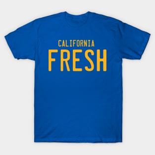 California Fresh License Plate T-Shirt